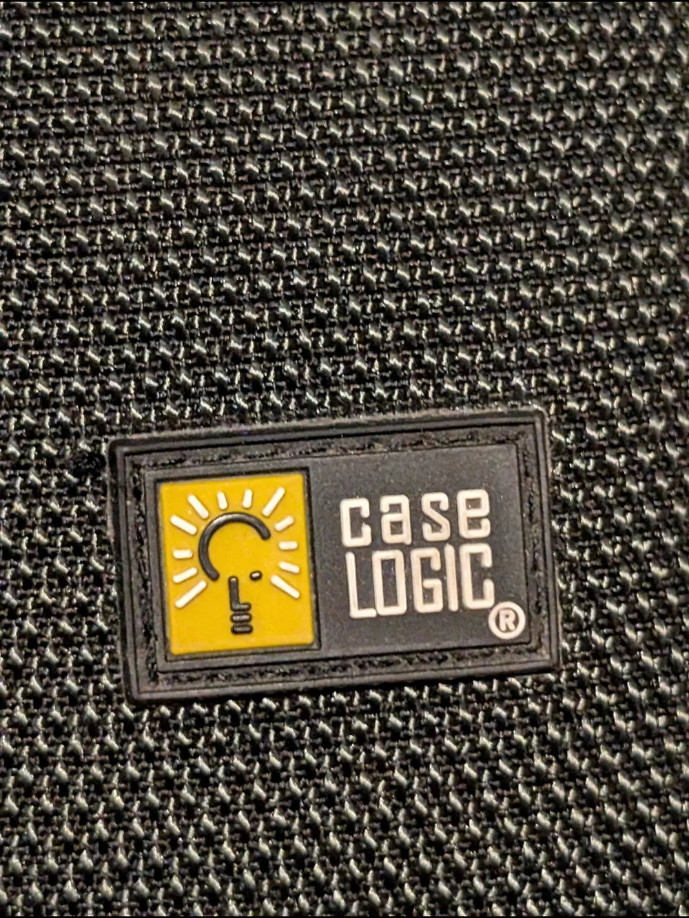 Case Logic Secure Black Laptop Briefcase with Yellow Trim